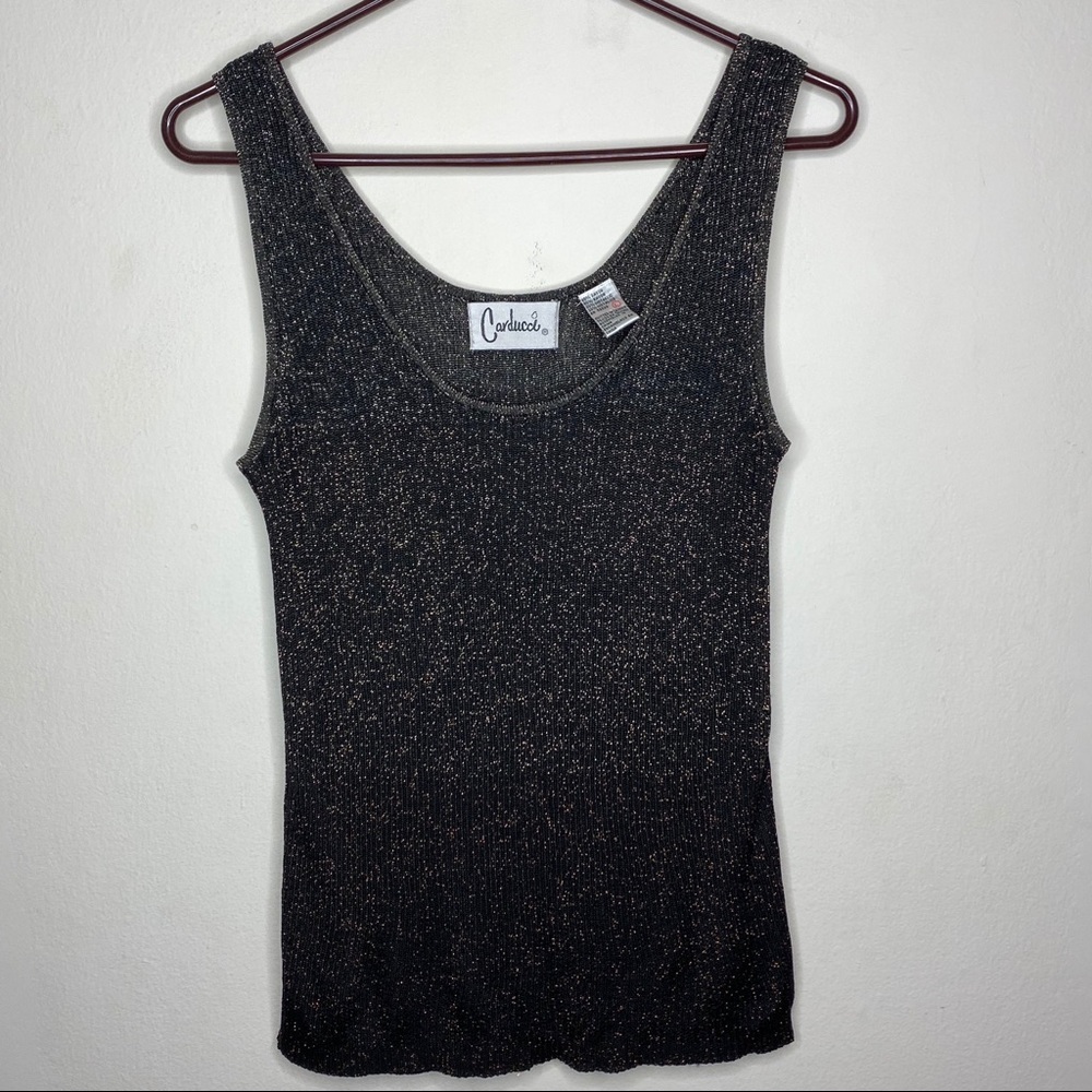 Carducci Vintage Gold Ombre Sparkling top